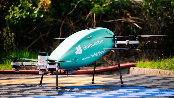 RetailTech: Deliveroo laat je avondeten invliegen