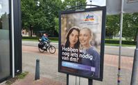 Dm start reclamecampagne in Nederland, zonder plannen voor winkels
