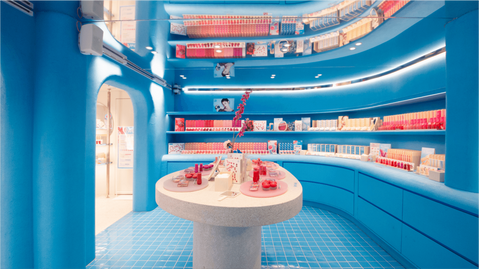 Kleurrijk én Instagramwaardig: Fwee's flagshipstore in Seoul