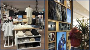 Een 5,5 meter hoog denimstatement in Dubai