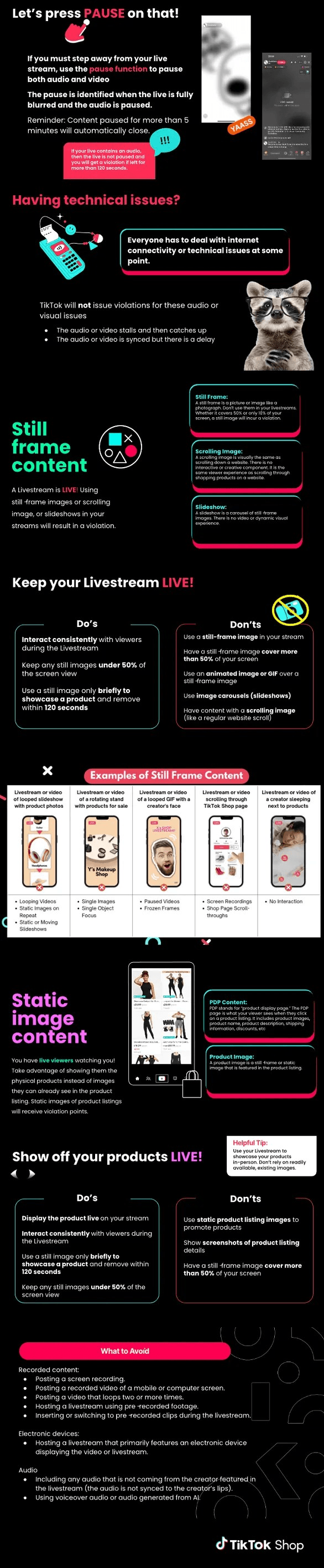 infographic TikTok shopping livestreams