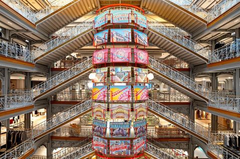 Zonnige groetjes uit La Samaritaine