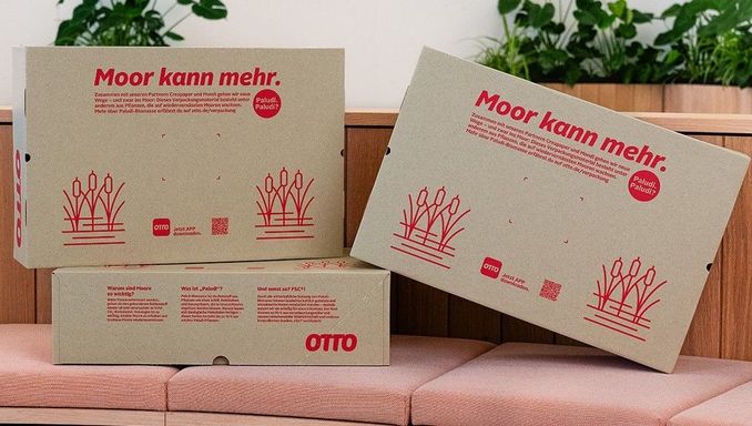 Sustainable Retail: Otto maakt verzenddozen van moerasplanten
