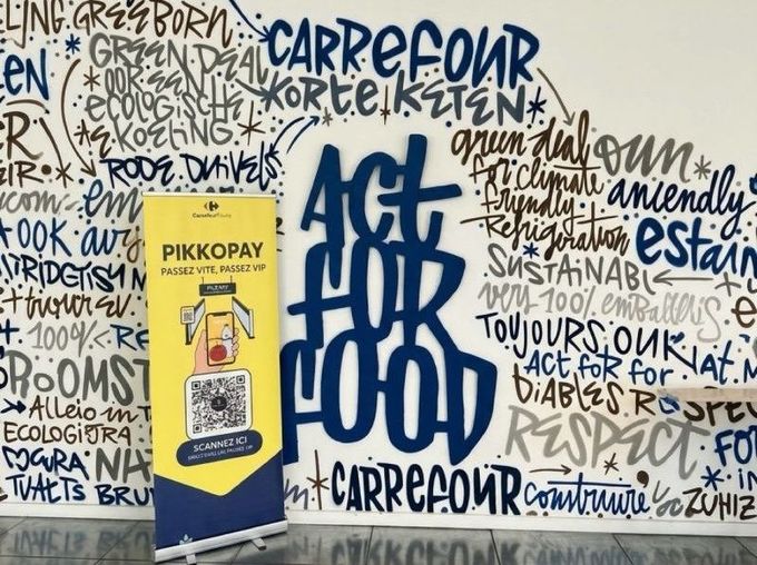 RetailTech: Carrefour test in Brussel afrekenen zonder kassa of app