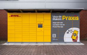 Praxis voorziet bouwmarkten van DHL-pakketautomaten