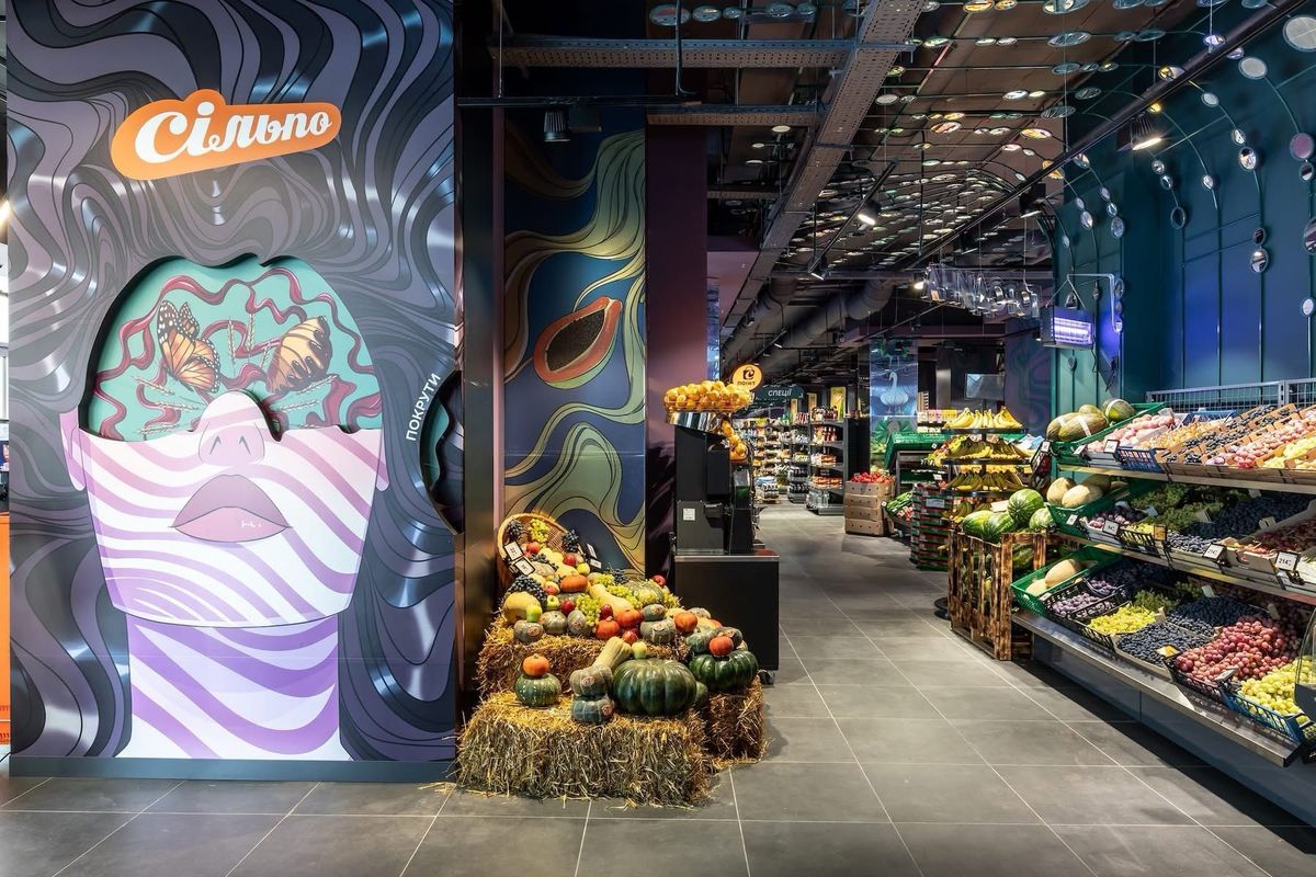 In Kiev doe je boodschappen in de ruimtevaart en tussen de kameleons