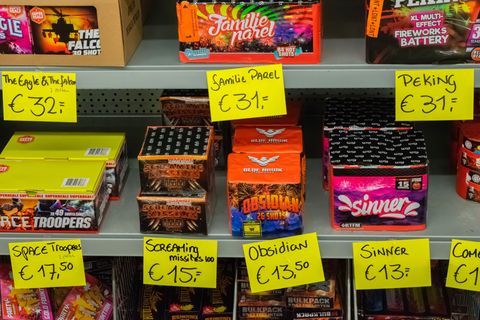 Nederlanders kochten voor recordbedrag aan vuurwerk