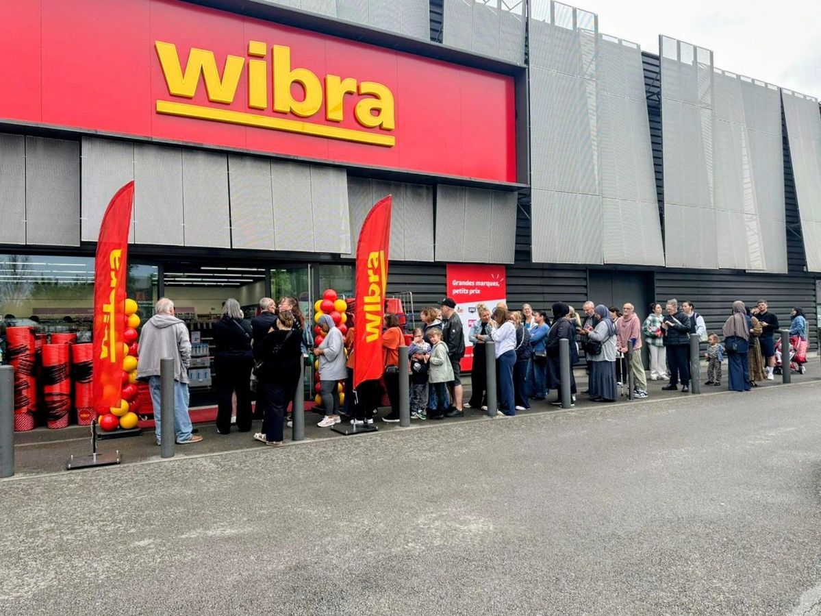 Wibra opent derde winkel in Frankrijk
