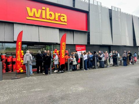 Wibra opent derde winkel in Frankrijk